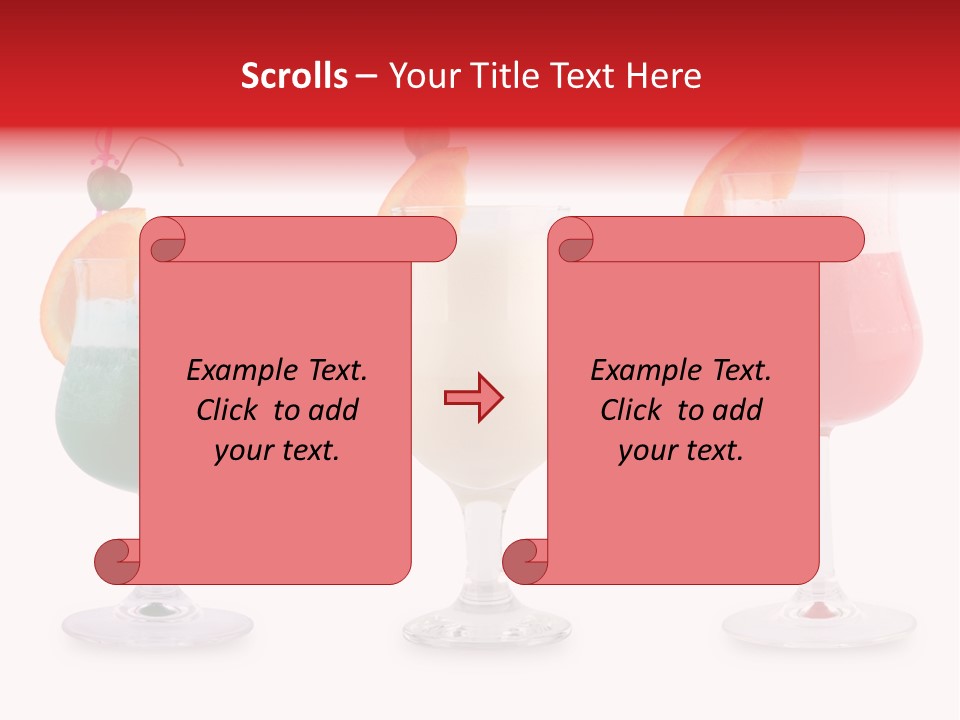Sweet Bar Wet PowerPoint Template