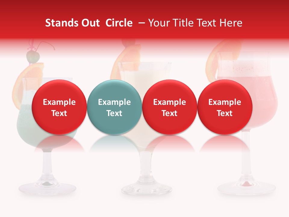 Sweet Bar Wet PowerPoint Template