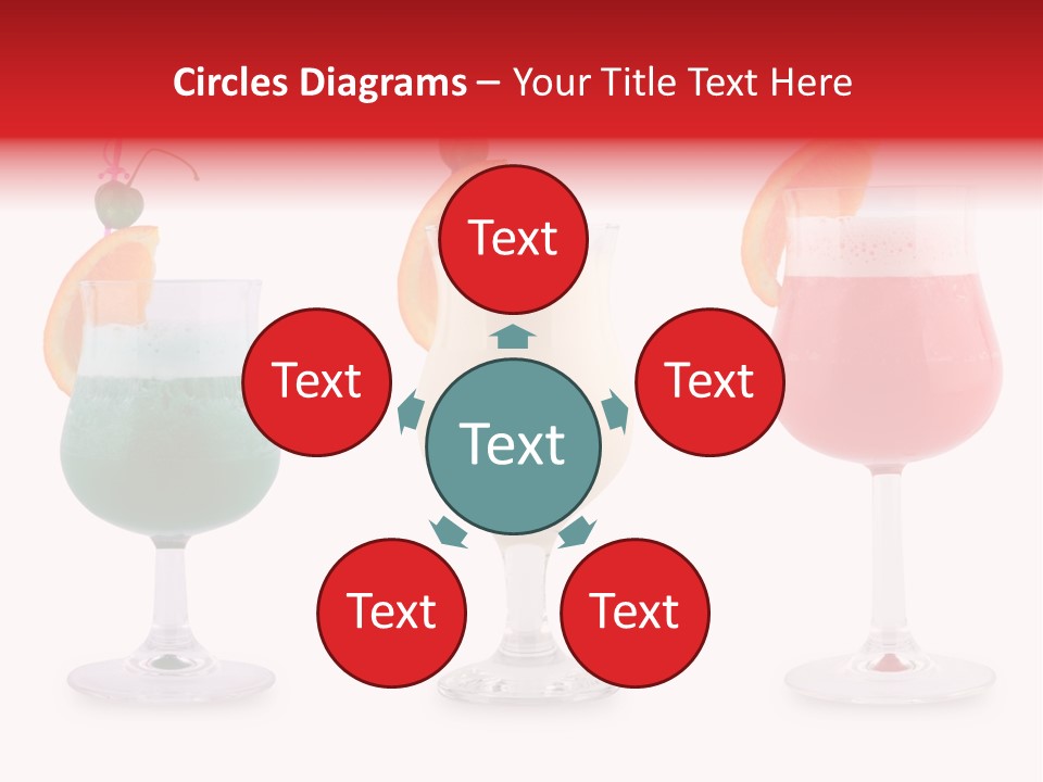 Sweet Bar Wet PowerPoint Template