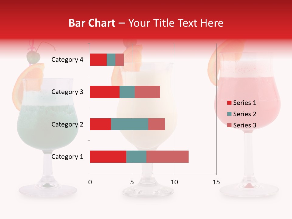 Sweet Bar Wet PowerPoint Template
