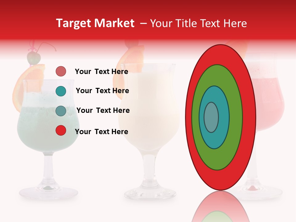 Sweet Bar Wet PowerPoint Template