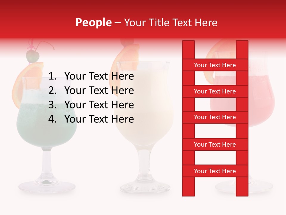 Sweet Bar Wet PowerPoint Template