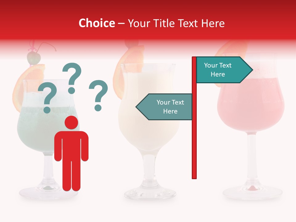 Sweet Bar Wet PowerPoint Template