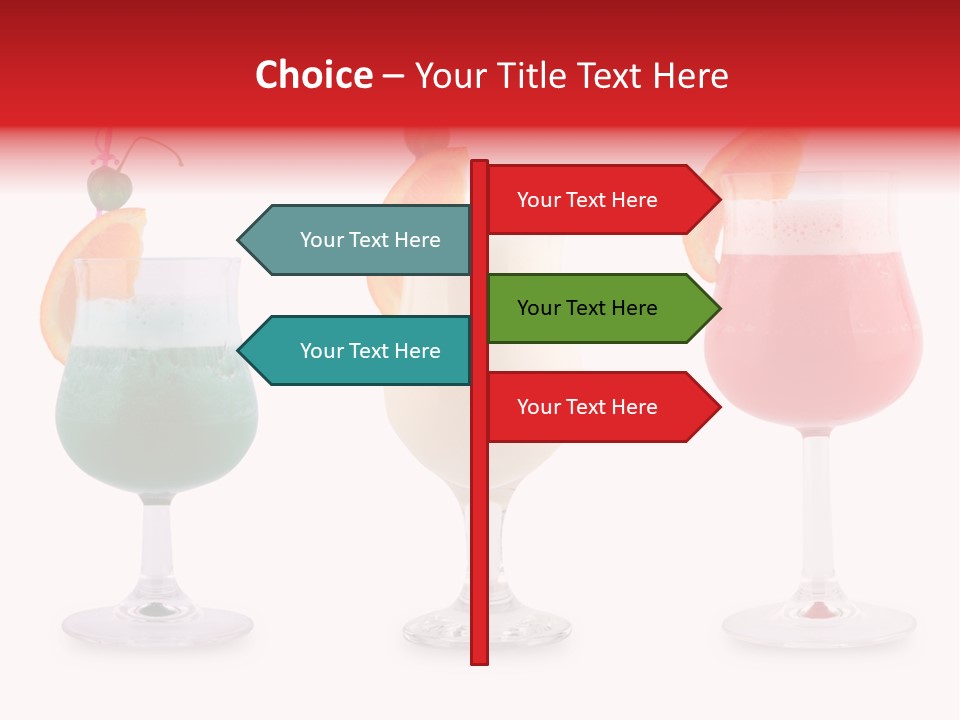 Sweet Bar Wet PowerPoint Template