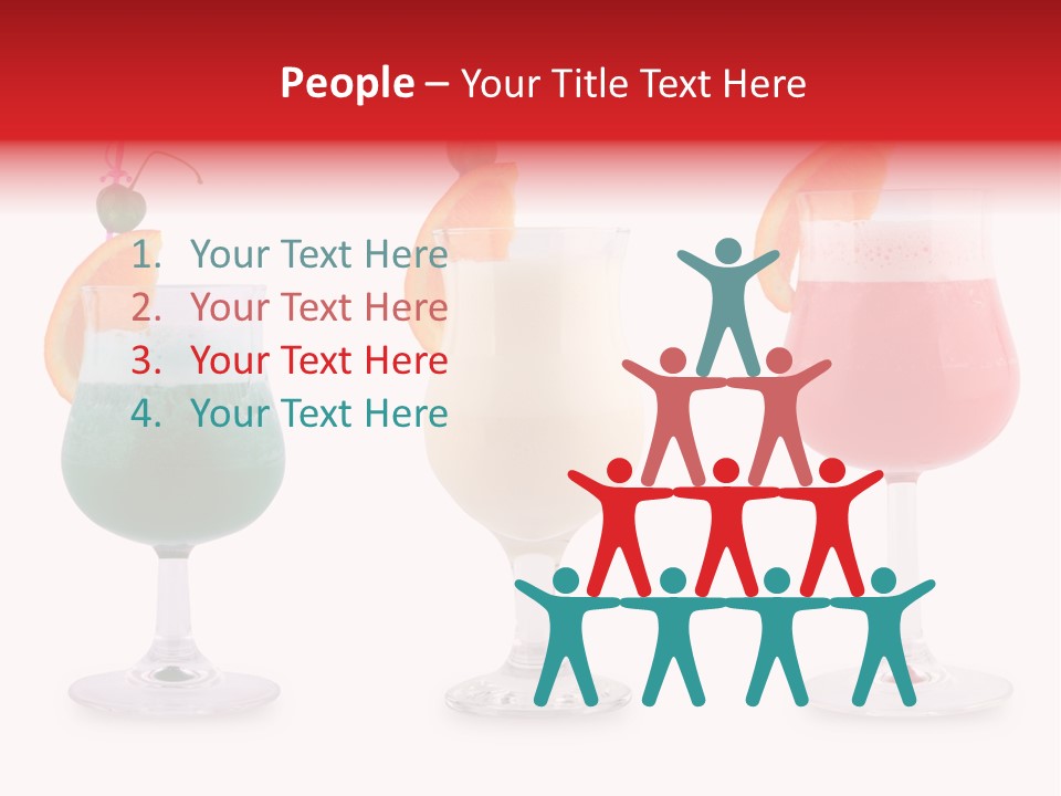 Sweet Bar Wet PowerPoint Template