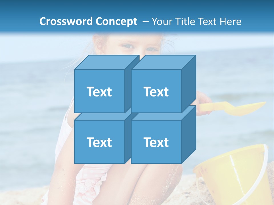 Kid Girl Child PowerPoint Template