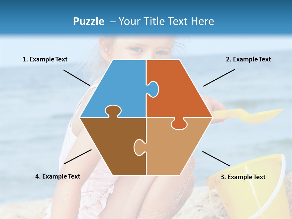 Kid Girl Child PowerPoint Template