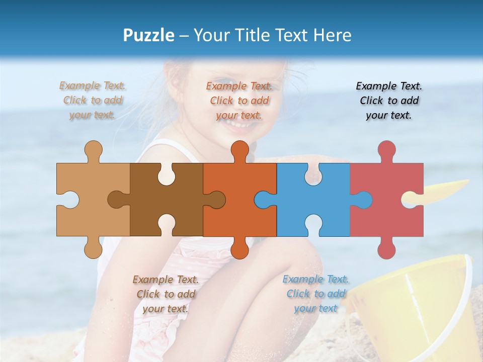 Kid Girl Child PowerPoint Template