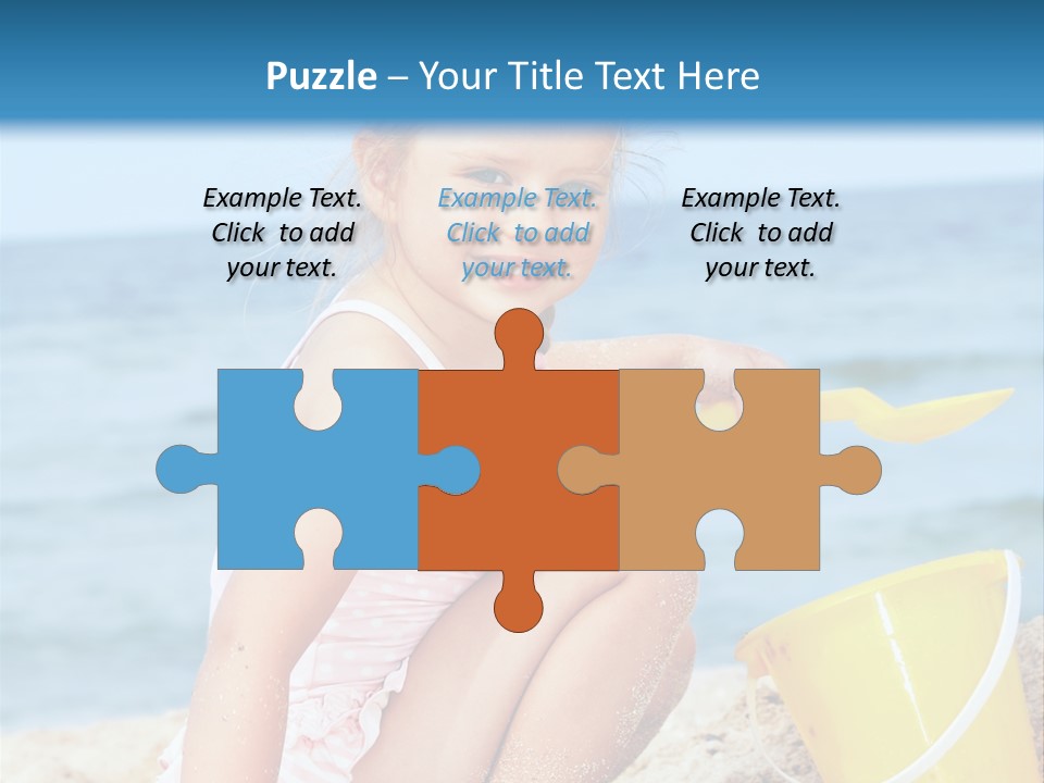 Kid Girl Child PowerPoint Template