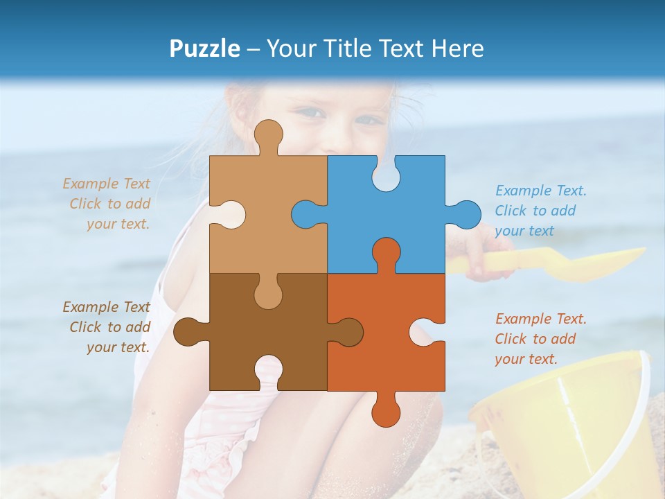 Kid Girl Child PowerPoint Template