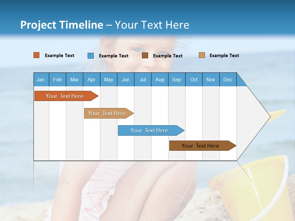 Kid Girl Child PowerPoint Template