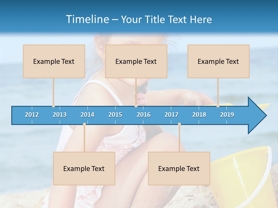 Kid Girl Child PowerPoint Template