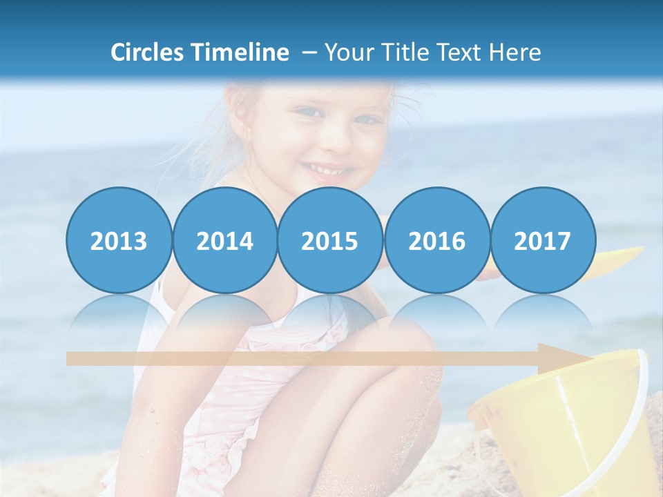 Kid Girl Child PowerPoint Template