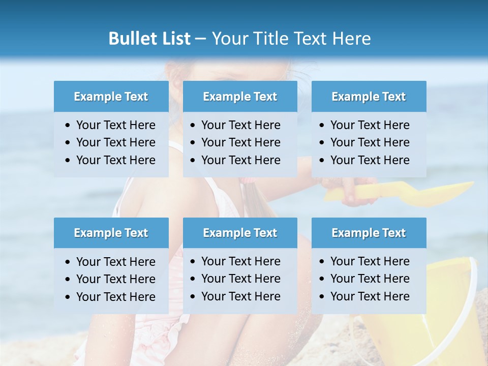 Kid Girl Child PowerPoint Template