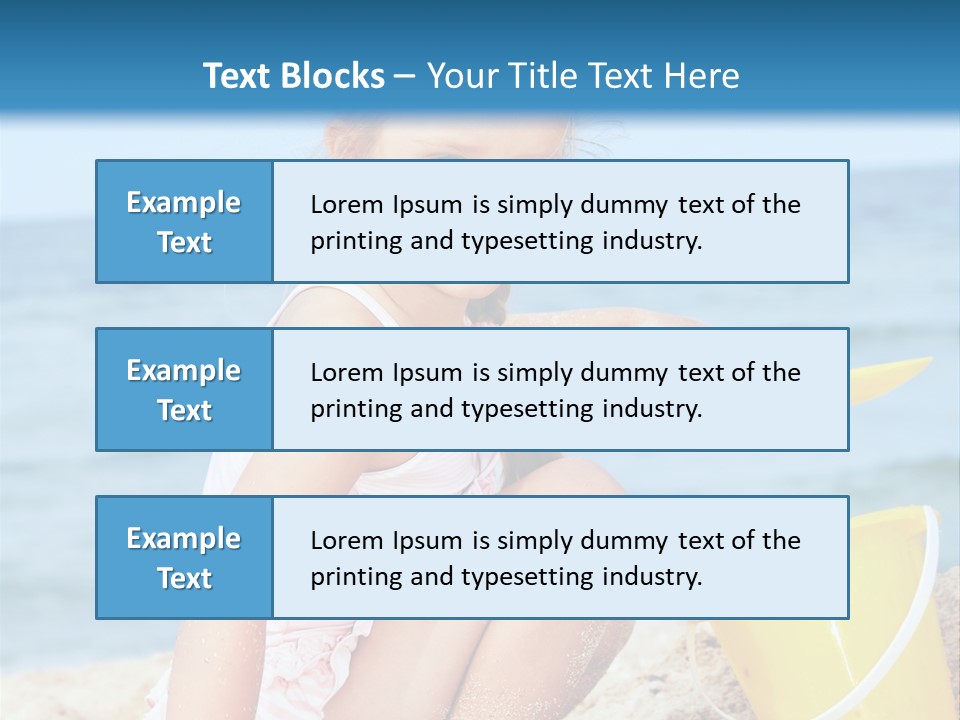 Kid Girl Child PowerPoint Template