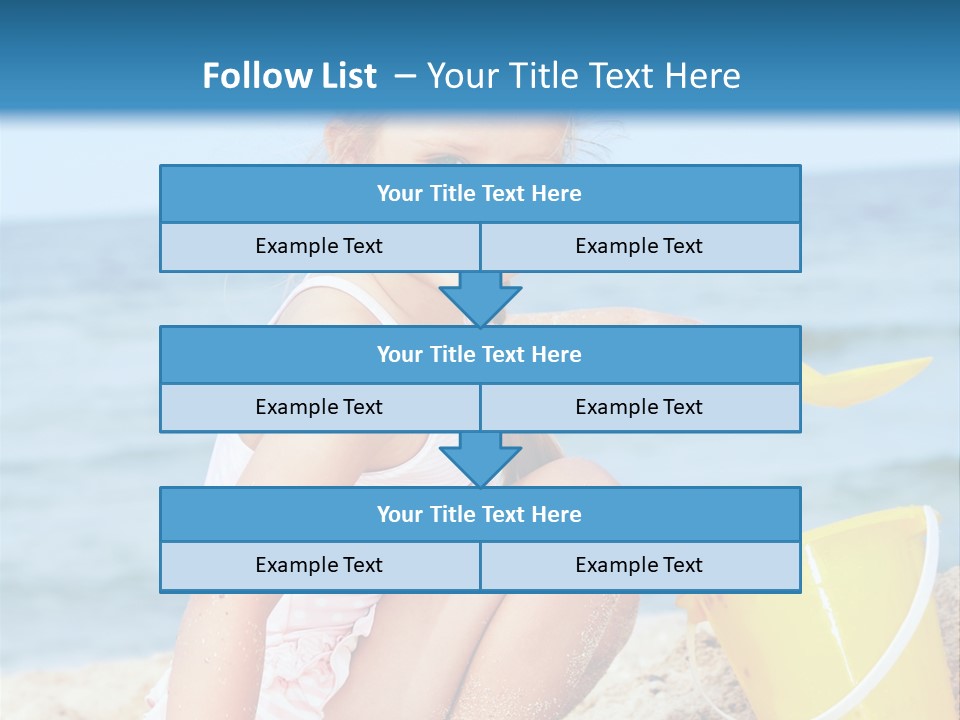 Kid Girl Child PowerPoint Template