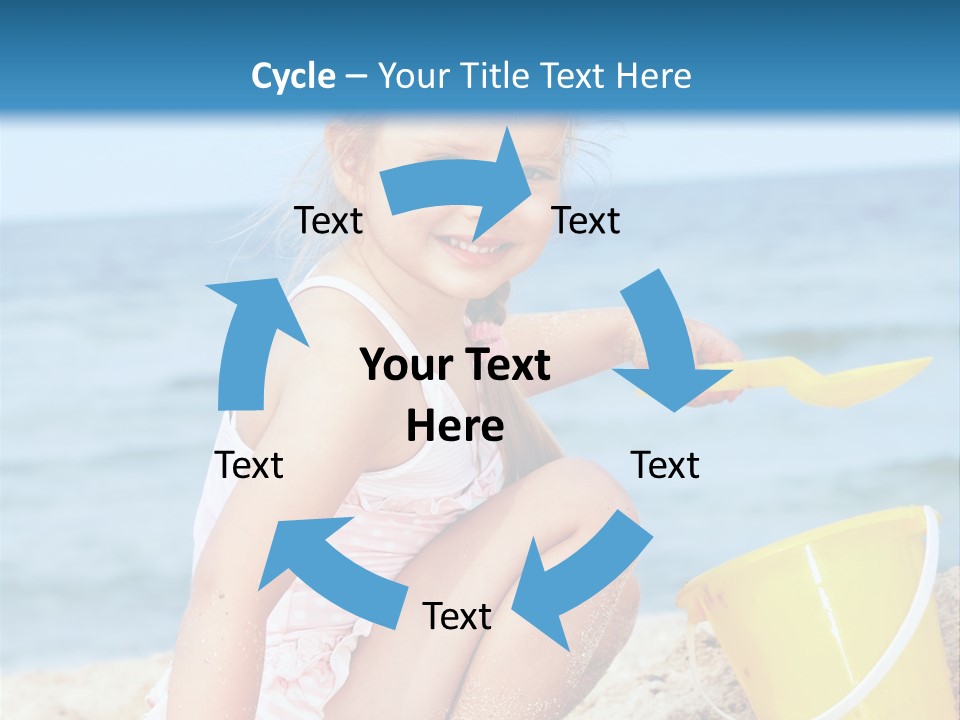 Kid Girl Child PowerPoint Template