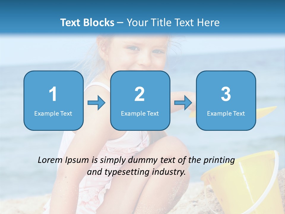 Kid Girl Child PowerPoint Template