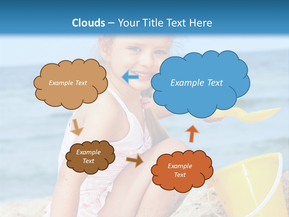 Kid Girl Child PowerPoint Template