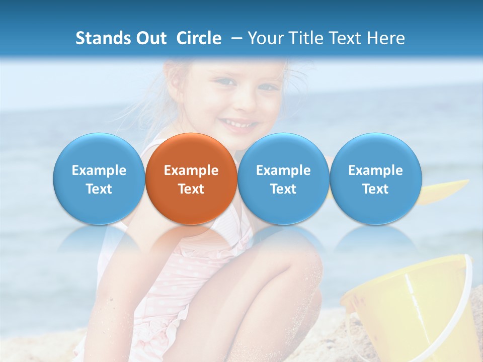 Kid Girl Child PowerPoint Template