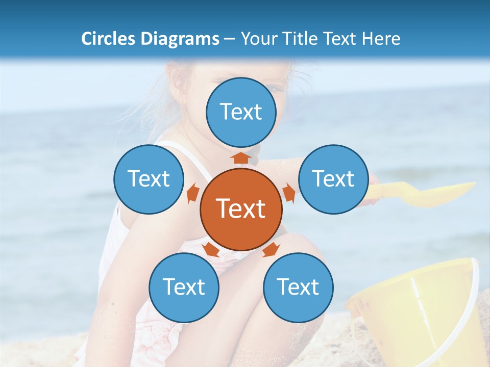 Kid Girl Child PowerPoint Template