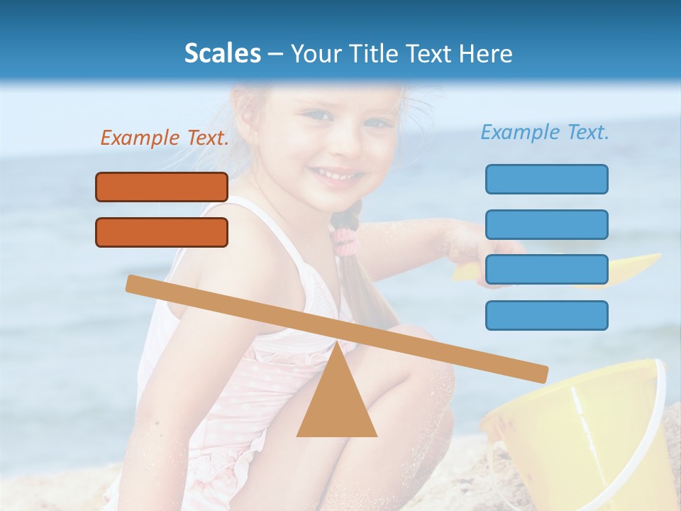 Kid Girl Child PowerPoint Template