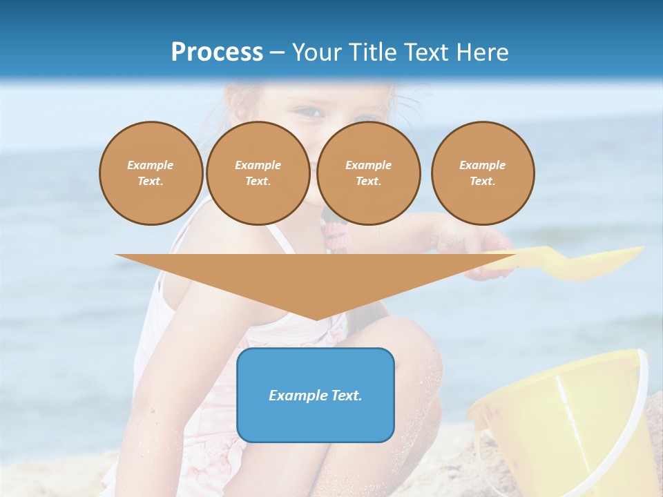 Kid Girl Child PowerPoint Template