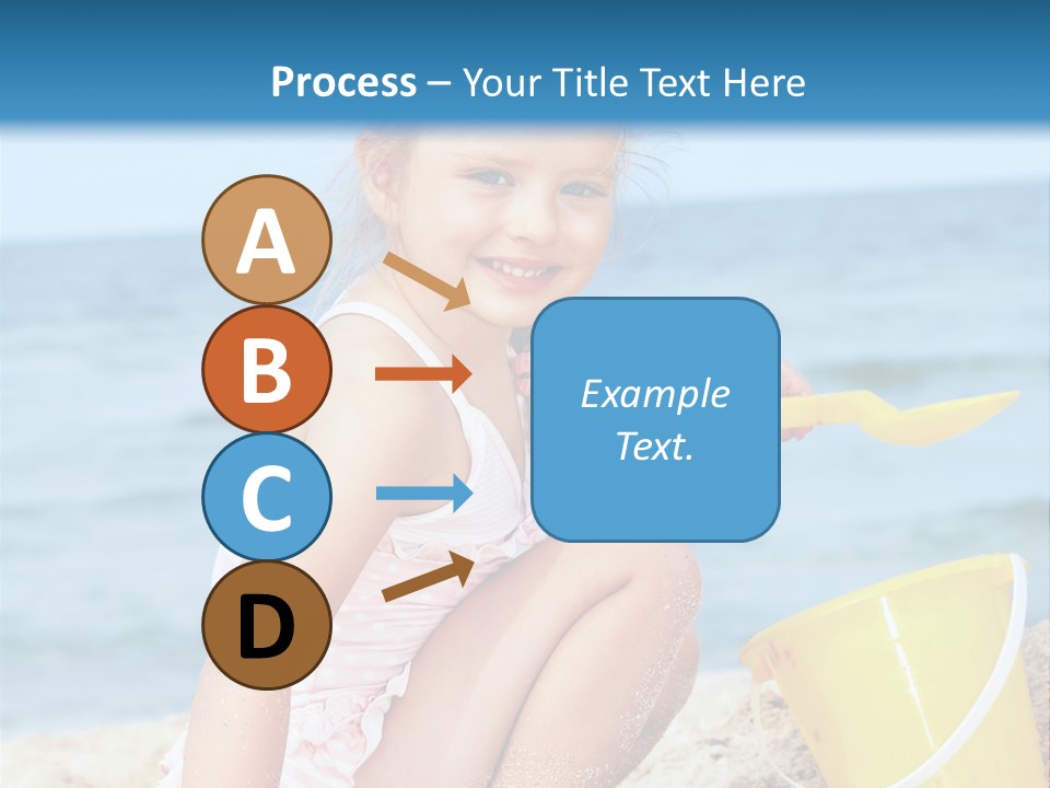 Kid Girl Child PowerPoint Template