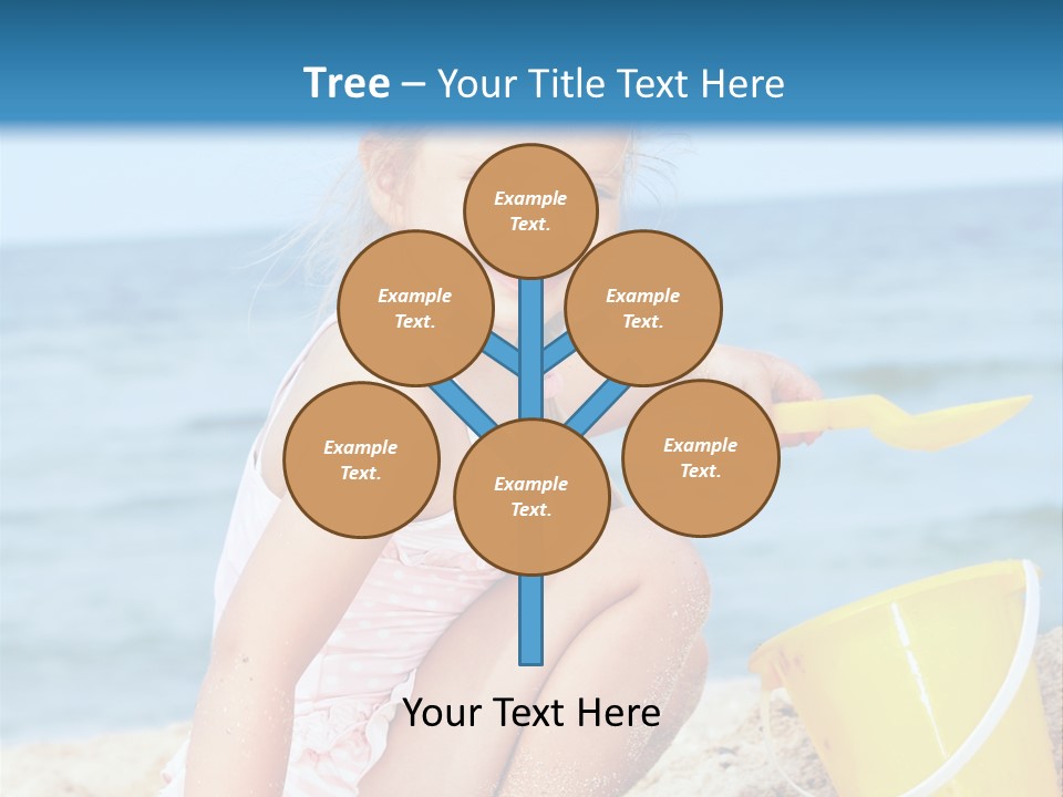 Kid Girl Child PowerPoint Template