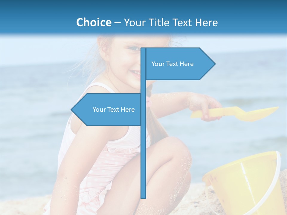 Kid Girl Child PowerPoint Template