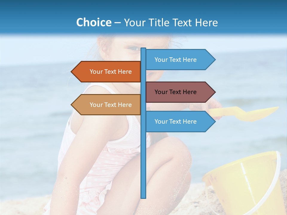 Kid Girl Child PowerPoint Template