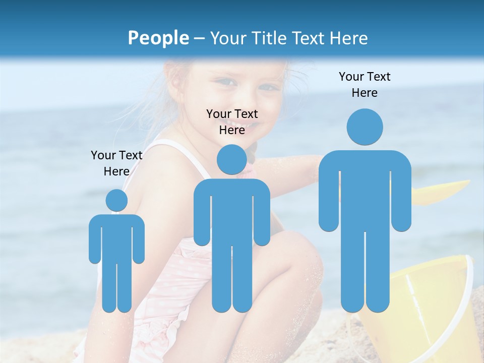 Kid Girl Child PowerPoint Template