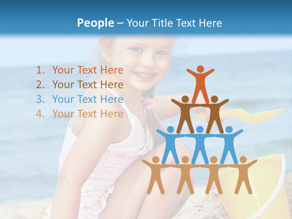 Kid Girl Child PowerPoint Template