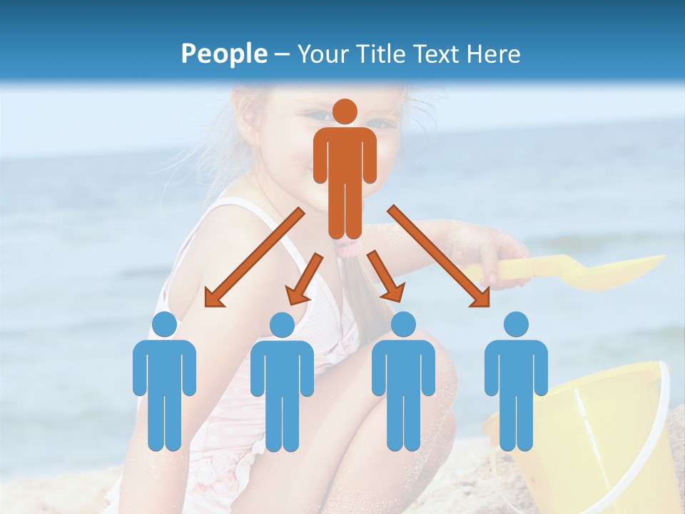 Kid Girl Child PowerPoint Template