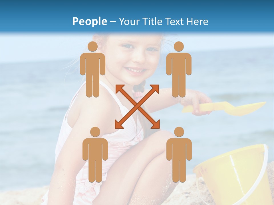 Kid Girl Child PowerPoint Template