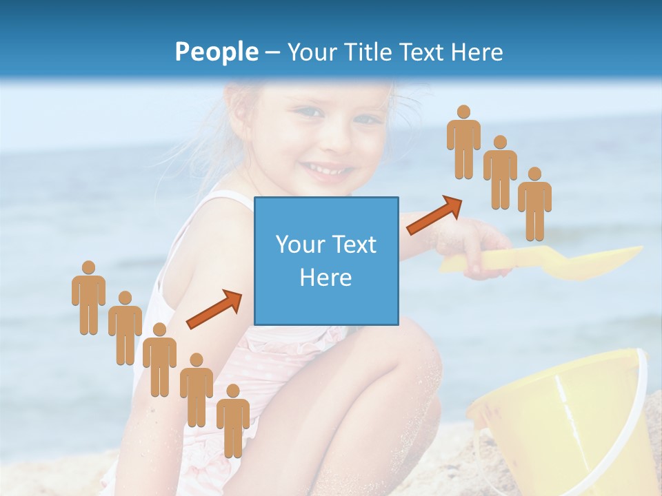 Kid Girl Child PowerPoint Template