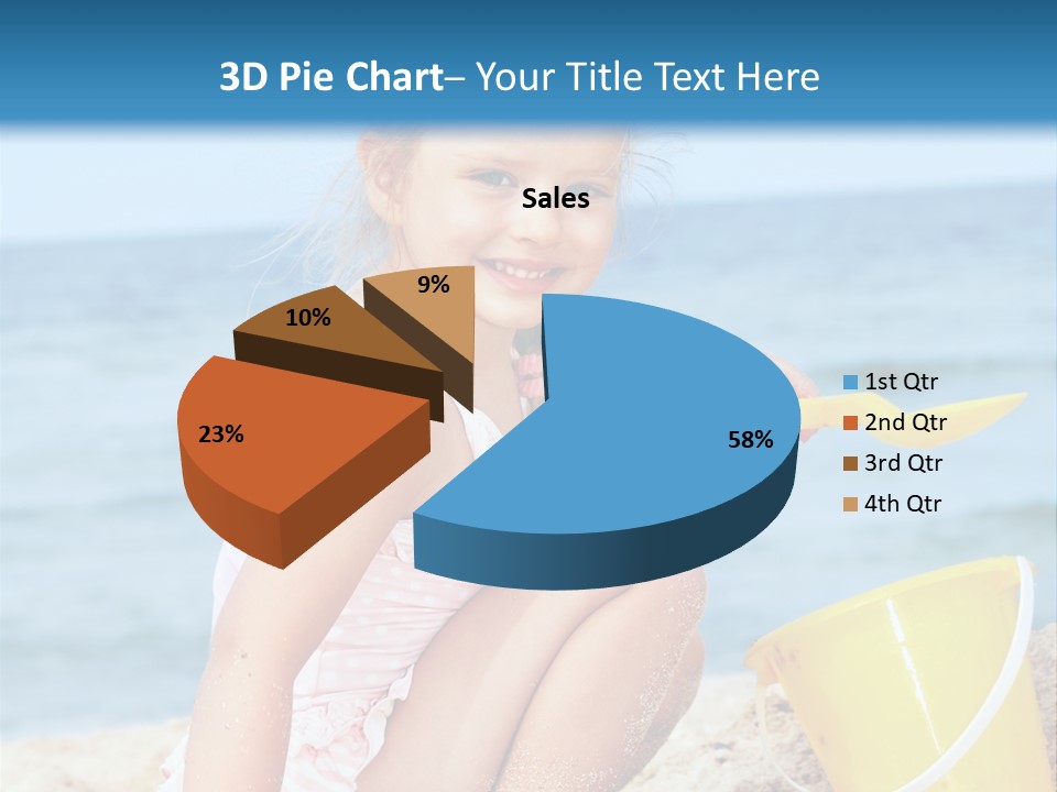Kid Girl Child PowerPoint Template