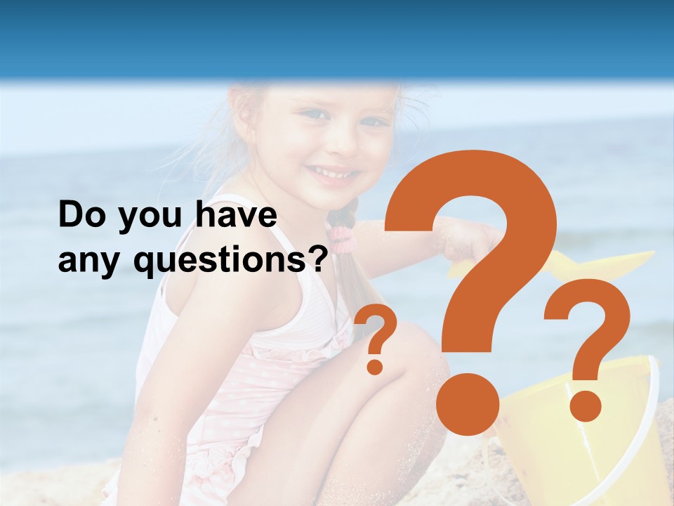 Kid Girl Child PowerPoint Template