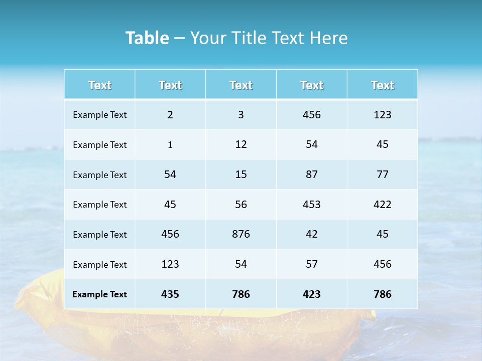 Tan Inflatable Playing PowerPoint Template