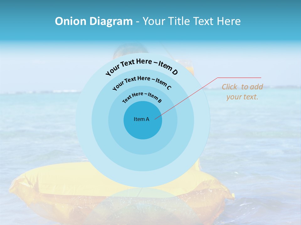 Tan Inflatable Playing PowerPoint Template