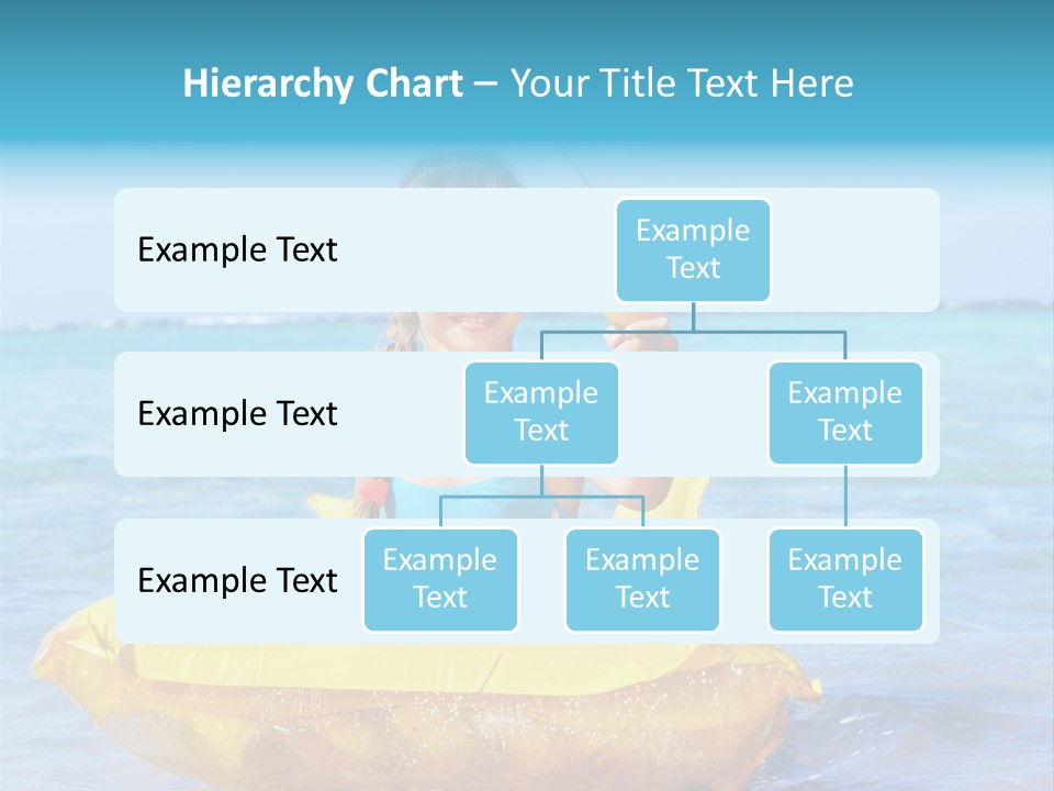 Tan Inflatable Playing PowerPoint Template