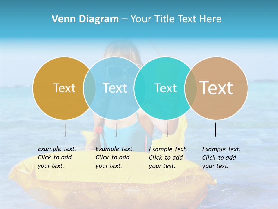 Tan Inflatable Playing PowerPoint Template