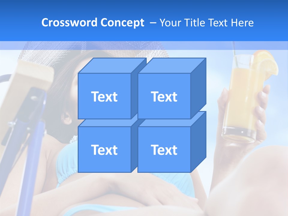 Adult Active Drink PowerPoint Template