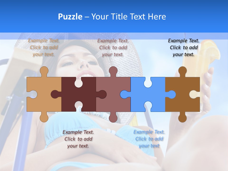 Adult Active Drink PowerPoint Template
