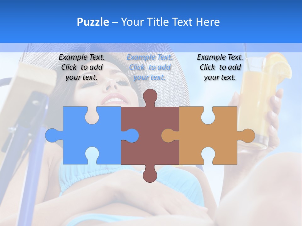 Adult Active Drink PowerPoint Template