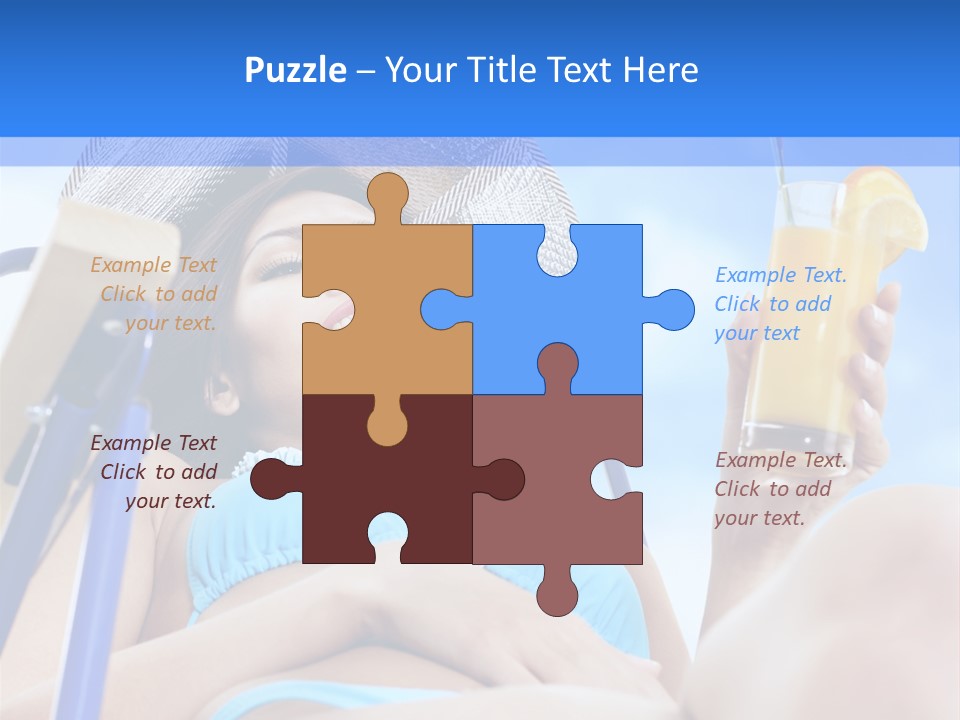 Adult Active Drink PowerPoint Template