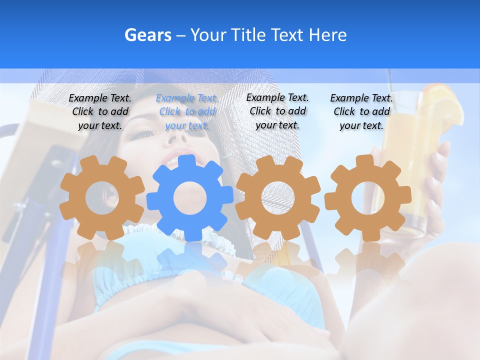 Adult Active Drink PowerPoint Template