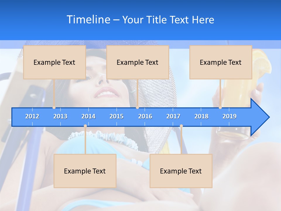 Adult Active Drink PowerPoint Template