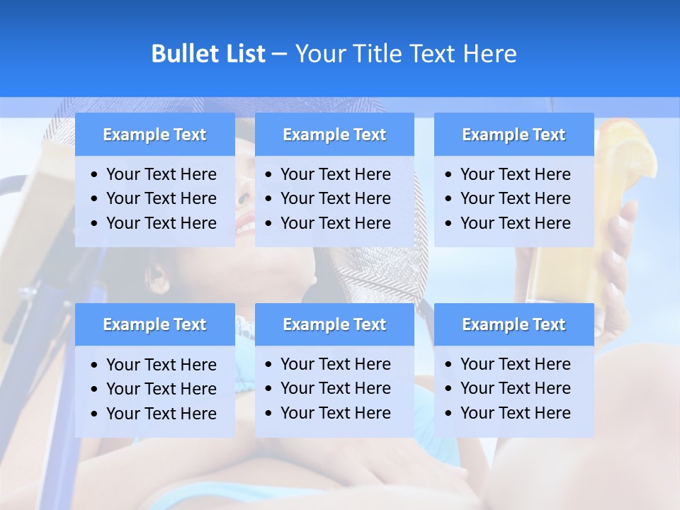 Adult Active Drink PowerPoint Template