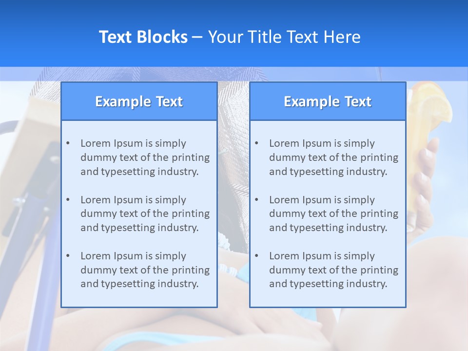 Adult Active Drink PowerPoint Template